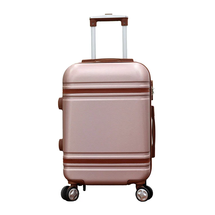 Bagage ABS avec sangles en similicuir